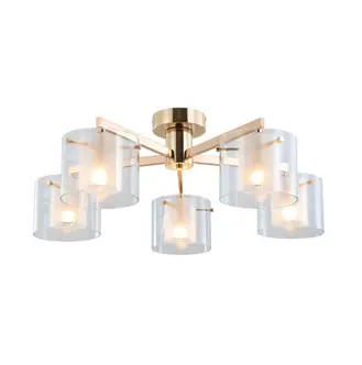 ¿Está disponible la lámpara de techo de montura de montura de 5 luces doradas de 5 luces?