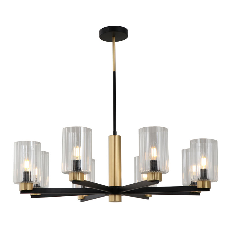 ¿Instalar una lámpara de araña demasiado alta o demasiado baja afectará el efecto de iluminación?