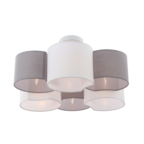 Luz de techo moderna de 6 bombas