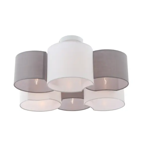 Luz de techo moderna de 6 bombas