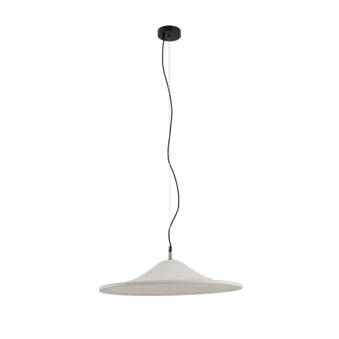 Luz de colgante de yeso LED de LED incomitable