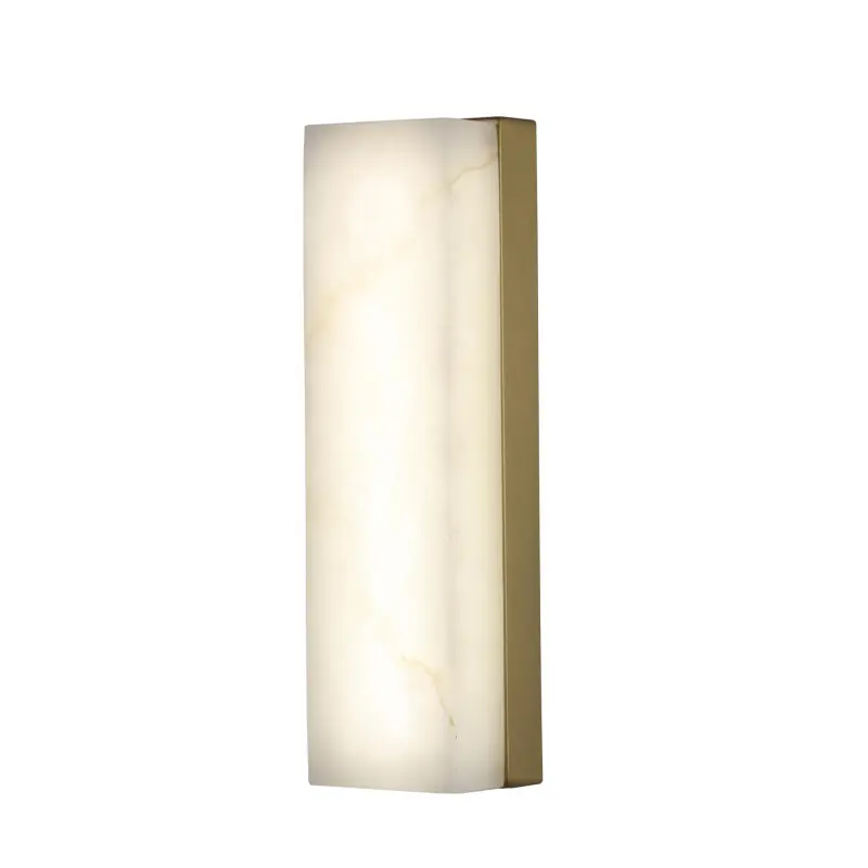 Aplique de pared LED de alabastro moderno